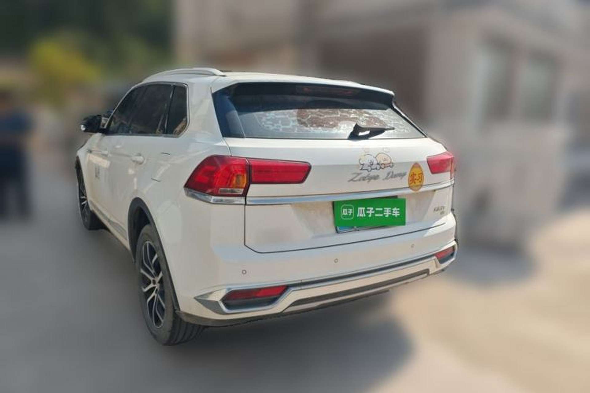 Used Zotye Domy X7 2017 1.8T Manual Elite Model Rear Left 45 Deg