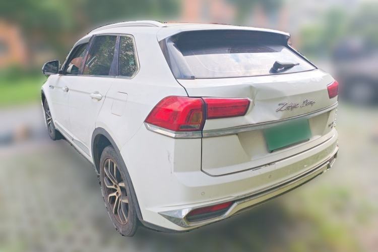 Used Zotye Domy X7 2017 1.8T Manual Luxury Model Rear Left 45 Deg