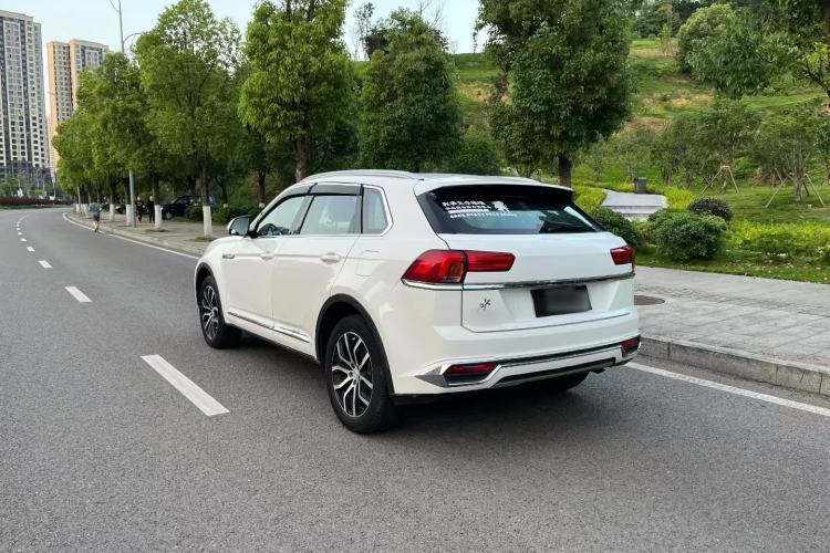 Used Zotye Domy X7 2017 1.8T Manual Luxury Model Rear Left 45 Deg