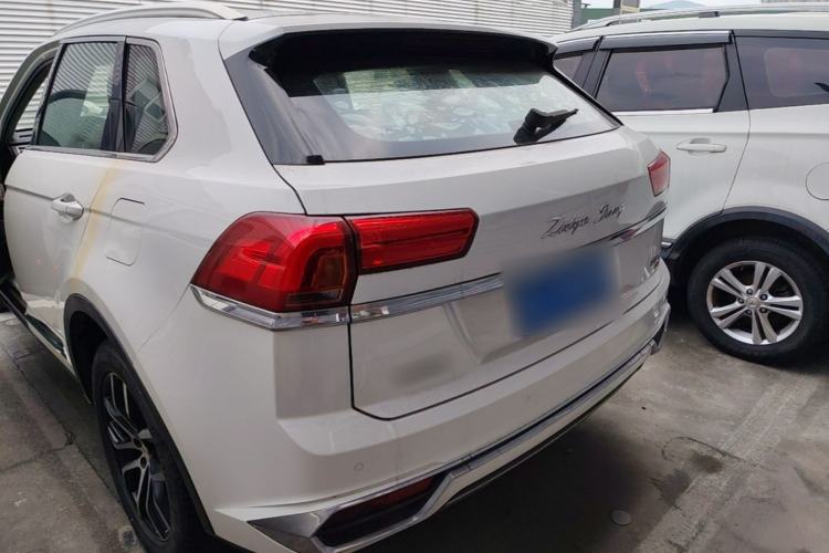 Used Zotye Domy X7 2017 1.8T Manual Luxury Model Rear Left 45 Deg