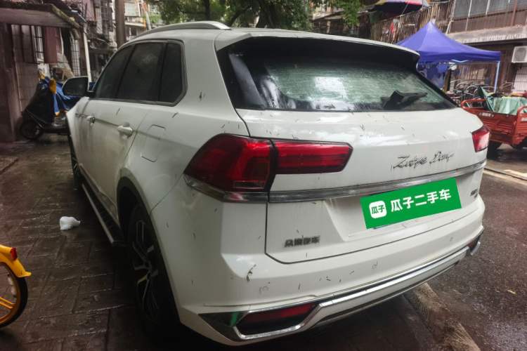 Used Zotye Domy X7 2017 1.8T DCT Prestige Model Rear Left 45 Deg