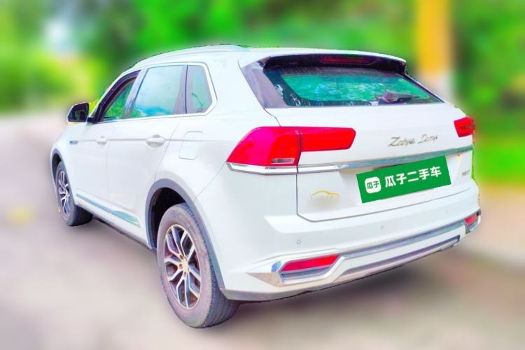 Used Zotye Domy X7 2017 1.5T Manual Elite Version Rear Left 45 Deg