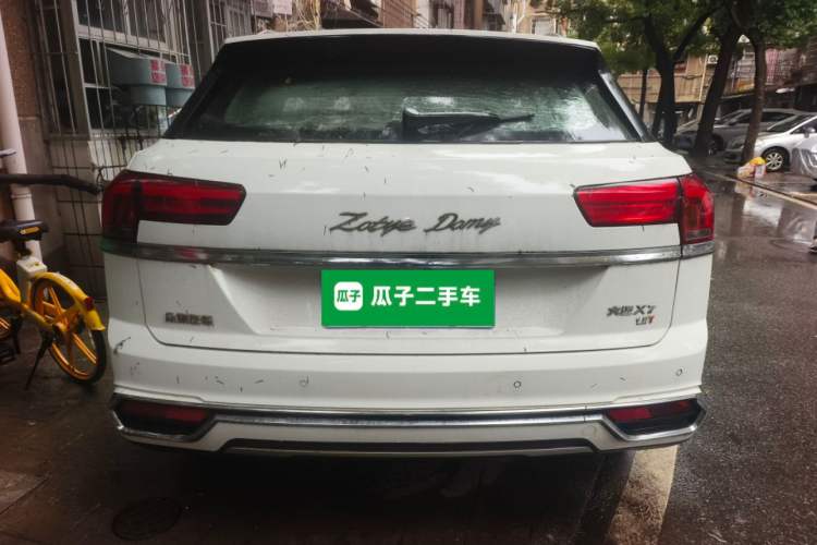 Used Zotye Domy X7 2017 1.8T DCT Prestige Model Rear