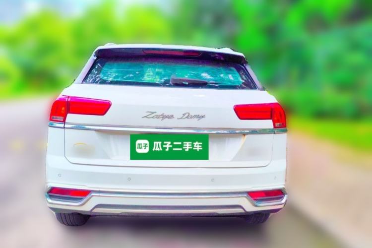 Used Zotye Domy X7 2017 1.5T Manual Elite Version Rear