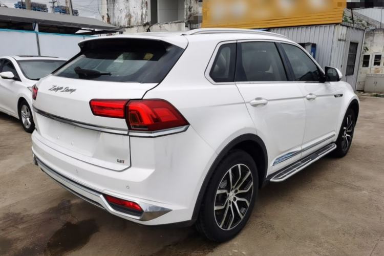 Used Zotye Domy X7 2017 1.8T Manual Luxury Model Rear Right 45 Deg