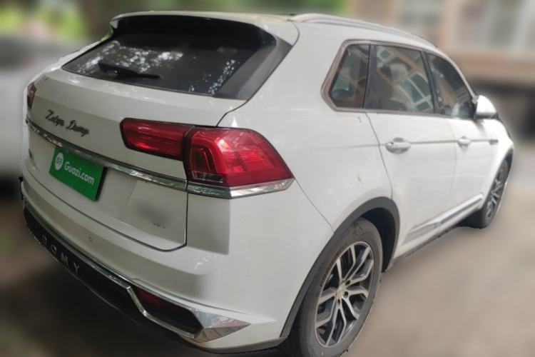 Used Zotye Domy X7 2017 1.8T Manual Luxury Model Rear Right 45 Deg