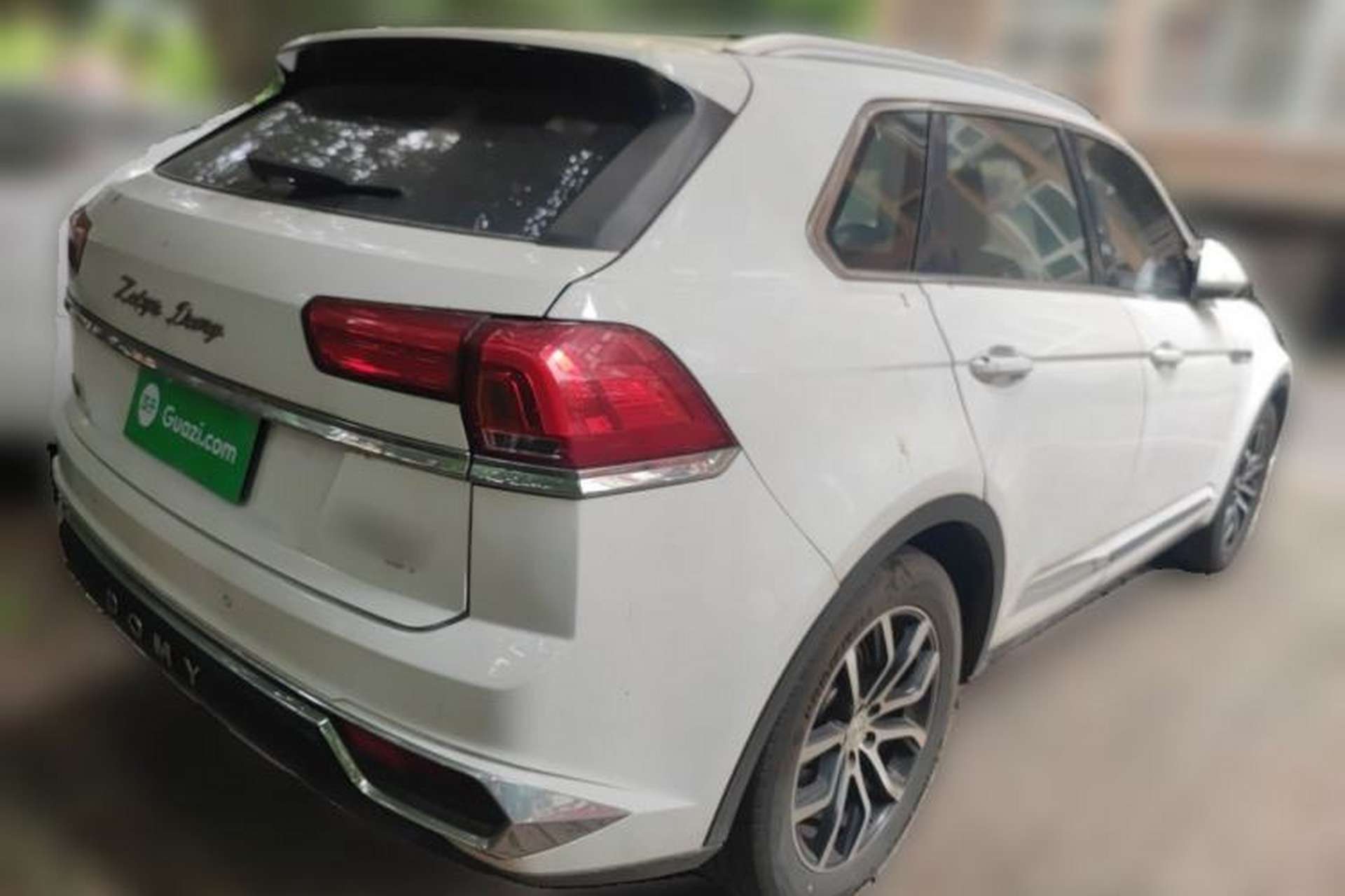 Used Zotye Domy X7 2017 1.8T Manual Luxury Model Rear Right 45 Deg