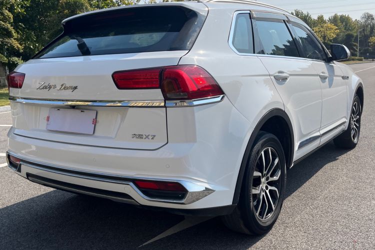 Used Zotye Domy X7 2017 1.5T Manual Elite Version Rear Right 45 Deg