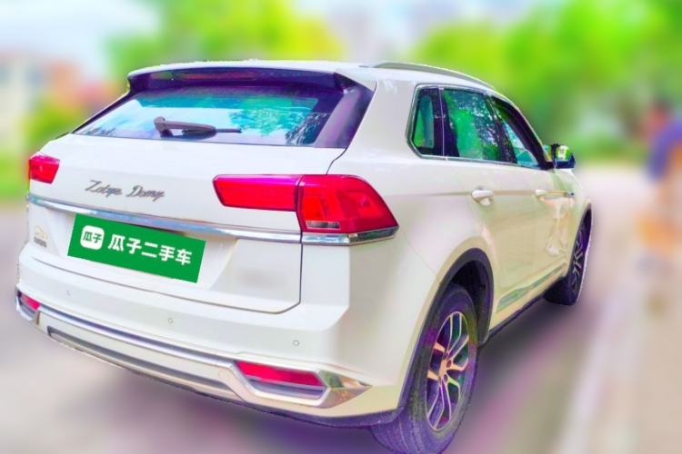 Used Zotye Domy X7 2017 1.5T Manual Elite Version Rear Right 45 Deg