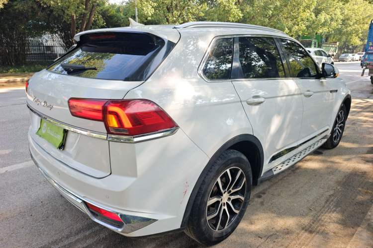 Used Zotye Domy X7 2017 1.5T Manual Elite Version Rear Right 45 Deg