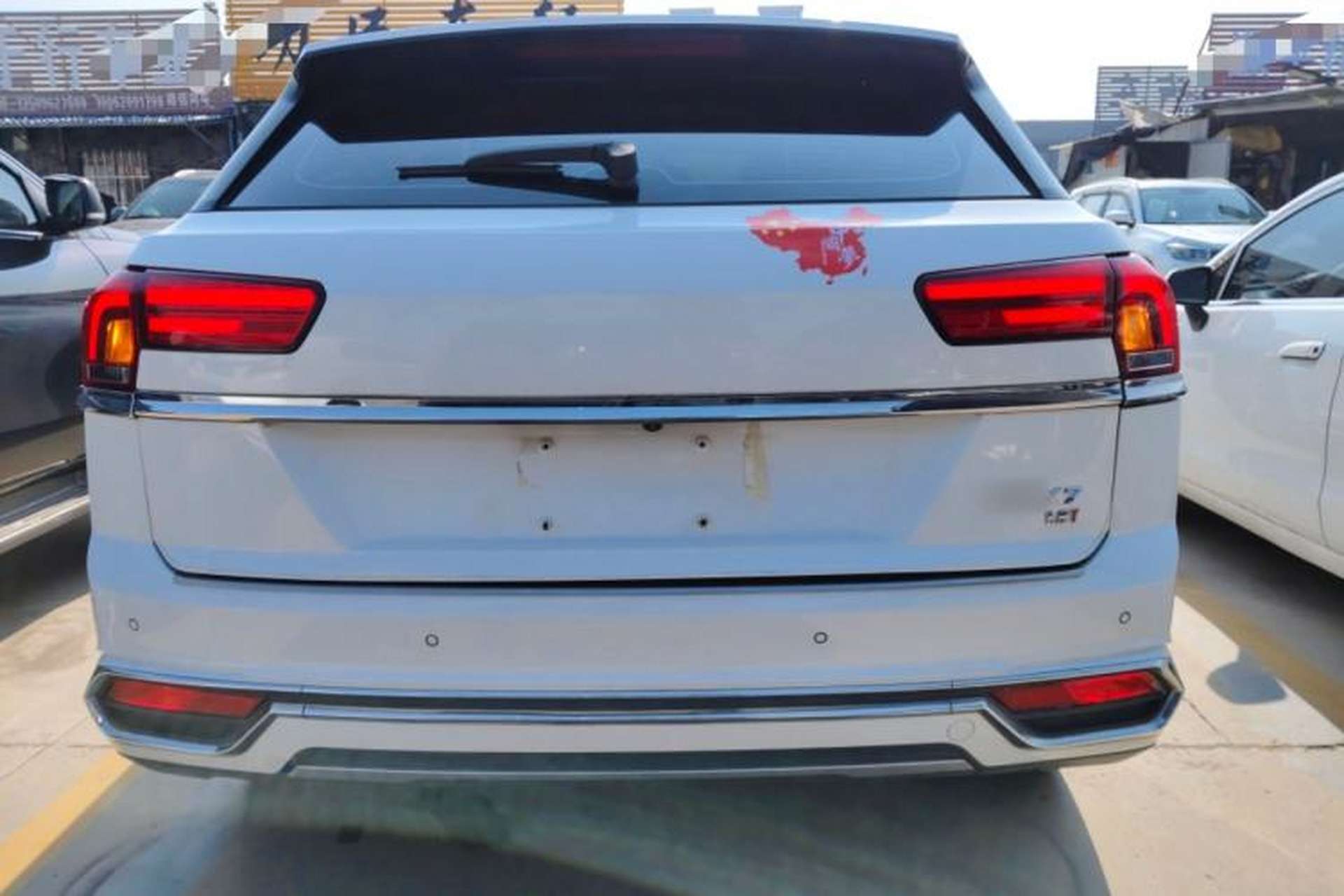 Used Zotye Domy X7 2017 1.8T DCT Prestige Model Rear
