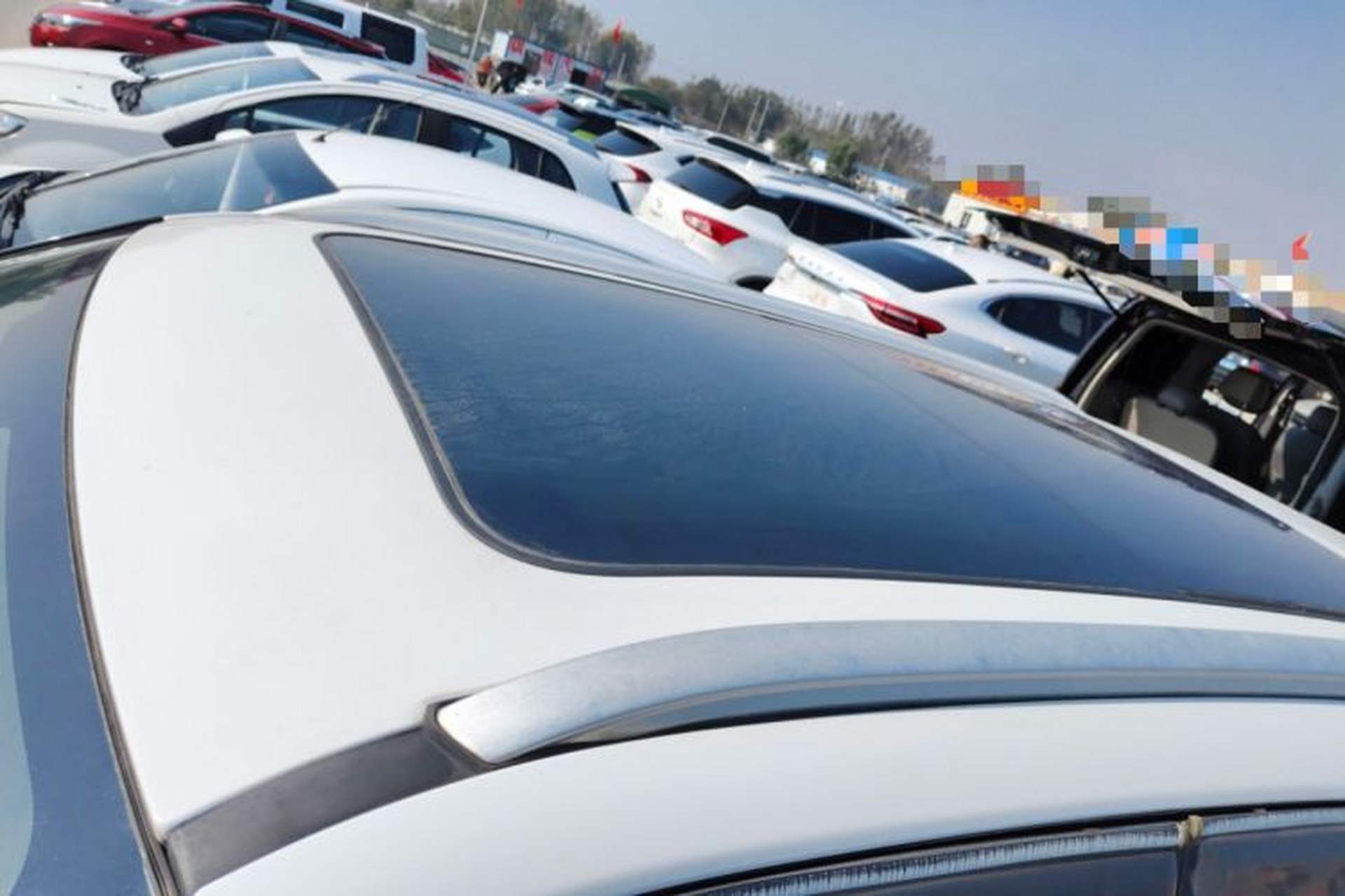 Used Zotye Domy X7 2017 1.8T DCT Prestige Model Roof