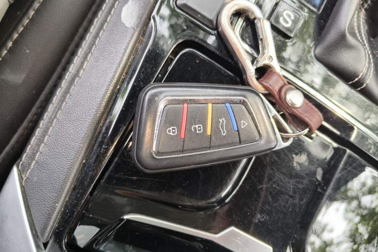 Used Zotye Domy X7 2017 1.8T DCT Prestige Model Vehicle Key