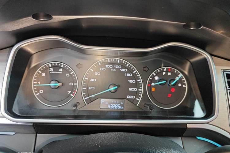 Used Zotye Domy X7 2018 2.0T Automatic Luxury Version Instrument Cluster