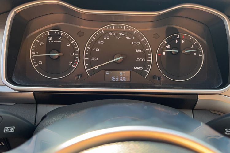 Used Zotye Domy X7 2018 2.0T Automatic Luxury Version Odometer Close Up