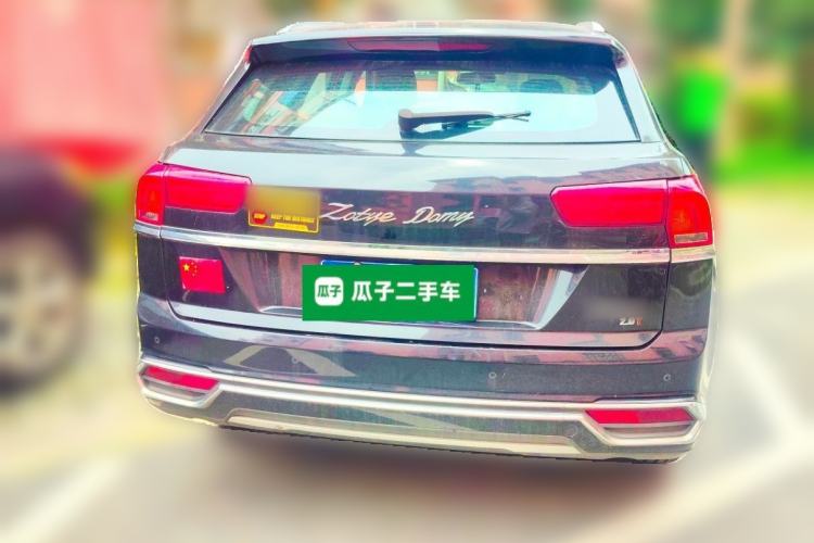 Used Zotye Domy X7 2018 2.0T Automatic Luxury Version Rear