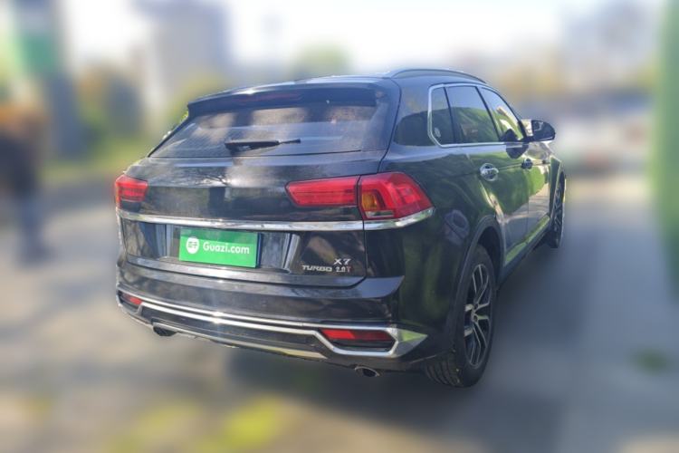 Used Zotye Domy X7 2018 2.0T Automatic Prestige Edition Rear Right 45 Deg