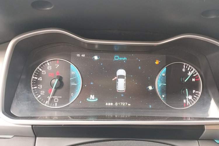 Used Zotye Domy X7 2018 2.0T Automatic Prestige Edition Instrument Cluster