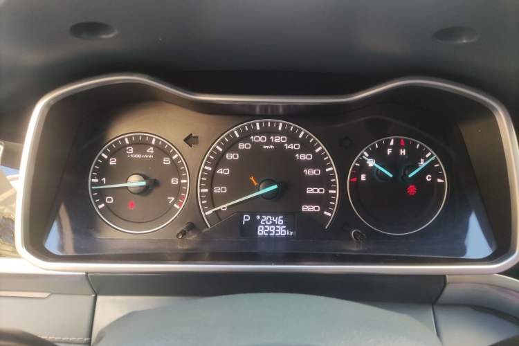 Used Zotye Domy X7 2018 2.0T Automatic Luxury Version Instrument Cluster