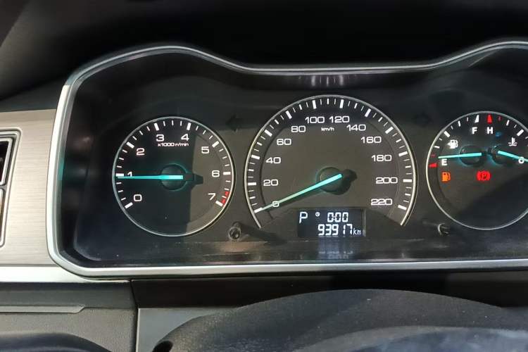 Used Zotye Domy X7 2018 2.0T Automatic Luxury Version Instrument Cluster