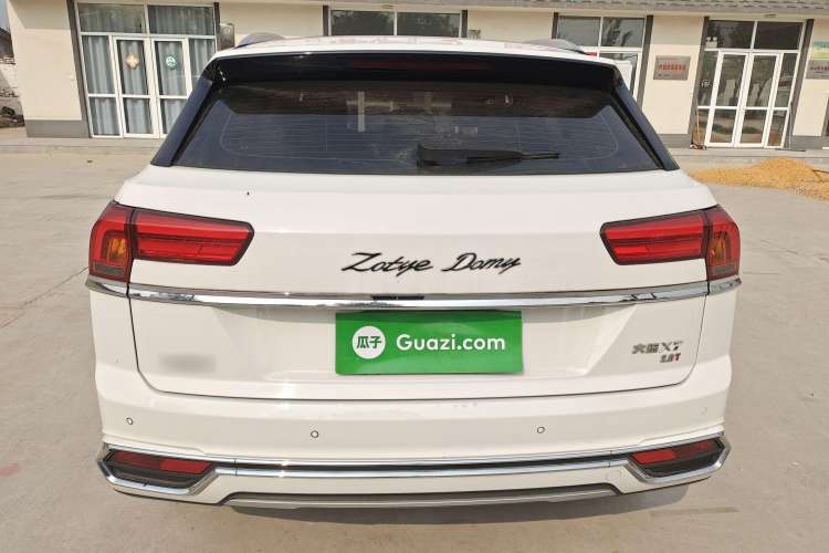 Used Zotye Domy X7 2018 2.0T Automatic Prestige Edition Rear