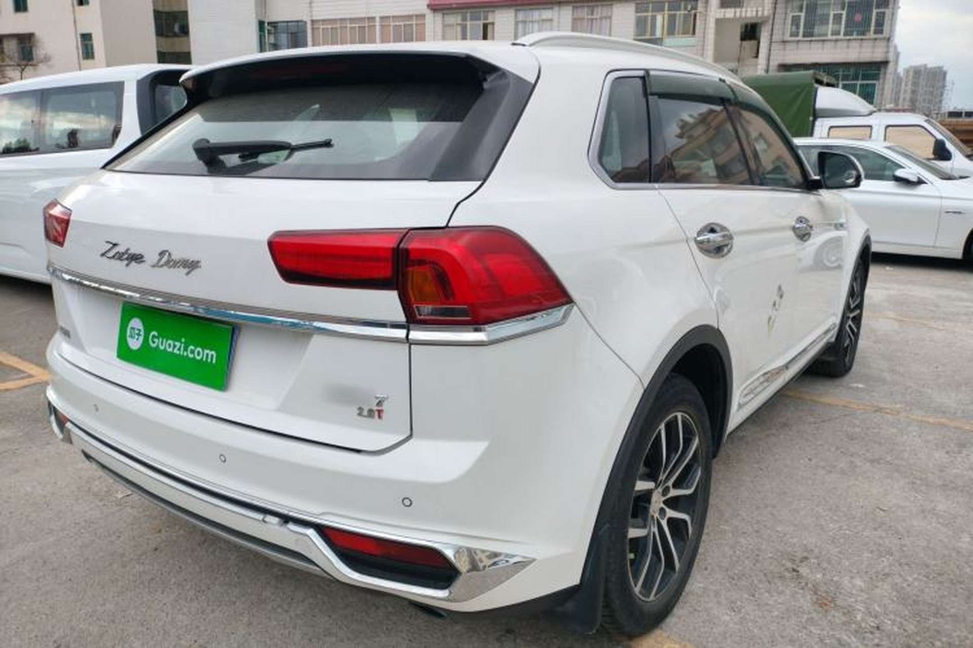 Used Zotye Domy X7 2018 2.0T Automatic Prestige Edition Rear Right 45 Deg