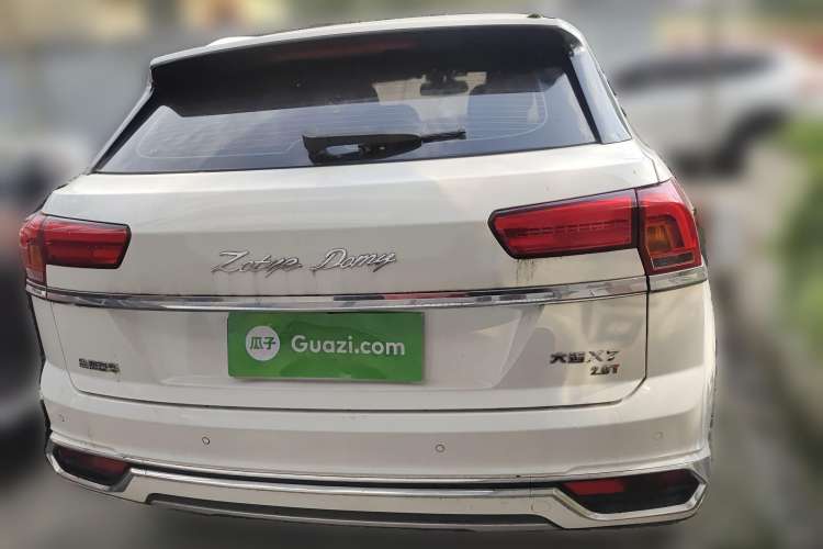 Used Zotye Domy X7 2018 2.0T Automatic Prestige Edition Rear