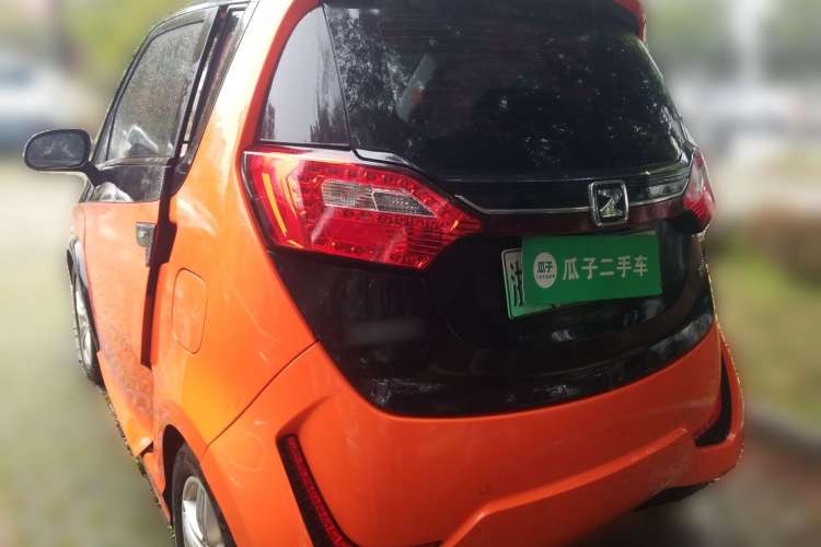 Used Zotye E200 2016 Three-Door Two-Seater Tech Edition Rear Left 45 Deg