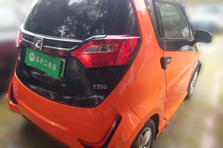 Used Zotye E200 2016 Three-Door Two-Seater Tech Edition Rear Right 45 Deg