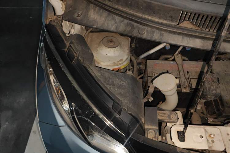 Used Zotye E200 2016 Three-Door Two-Seater Tech Edition Engine Bay Right