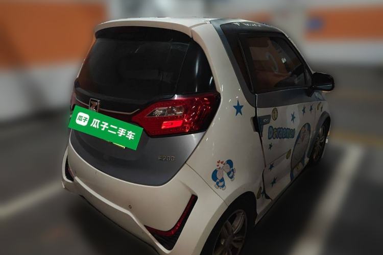 Used Zotye E200 2016 Three-Door Two-Seater Tech Edition Rear Right 45 Deg
