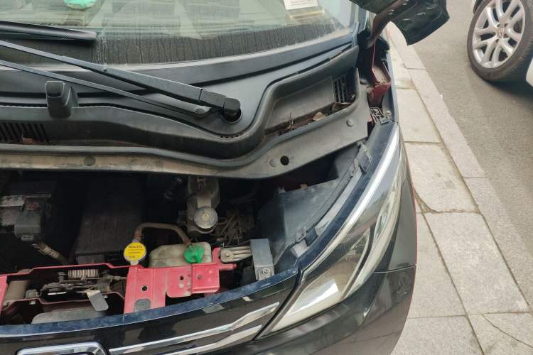 Used Zotye E200 2016 Three-Door Two-Seater Tech Edition Engine Bay Left