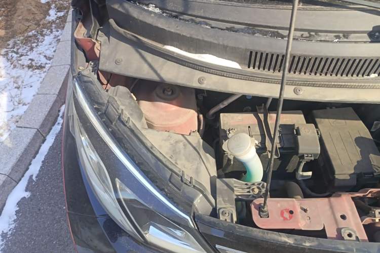 Used Zotye E200 2016 Three-Door Two-Seater Tech Edition Engine Bay Right