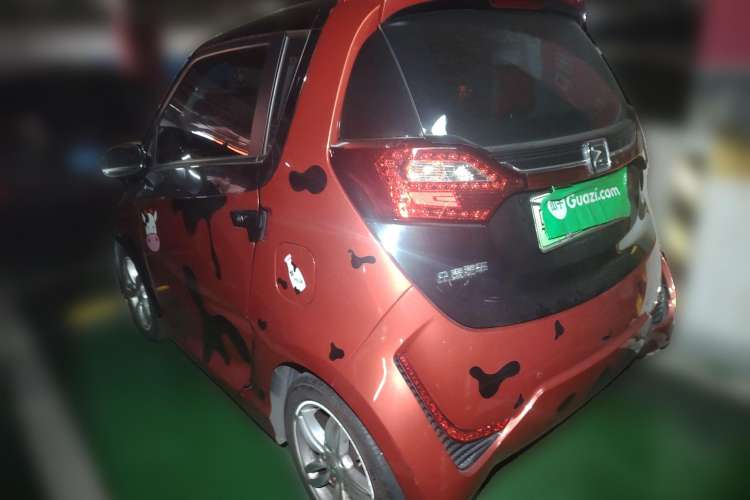 Used Zotye E200 2016 Three-Door Two-Seater Tech Edition Rear Left 45 Deg