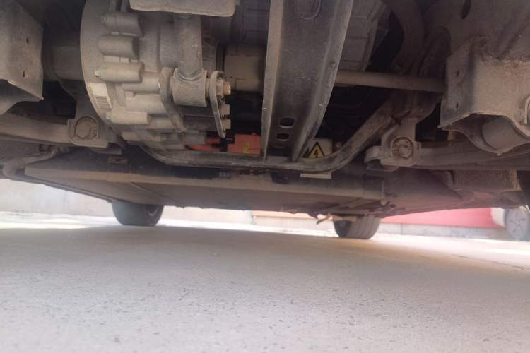 Used Zotye E200 2016 Three-Door Two-Seater Tech Edition Chassis Rear