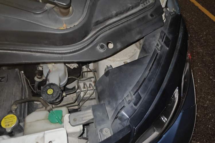 Used Zotye E200 2016 Three-Door Two-Seater Tech Edition Engine Bay Left