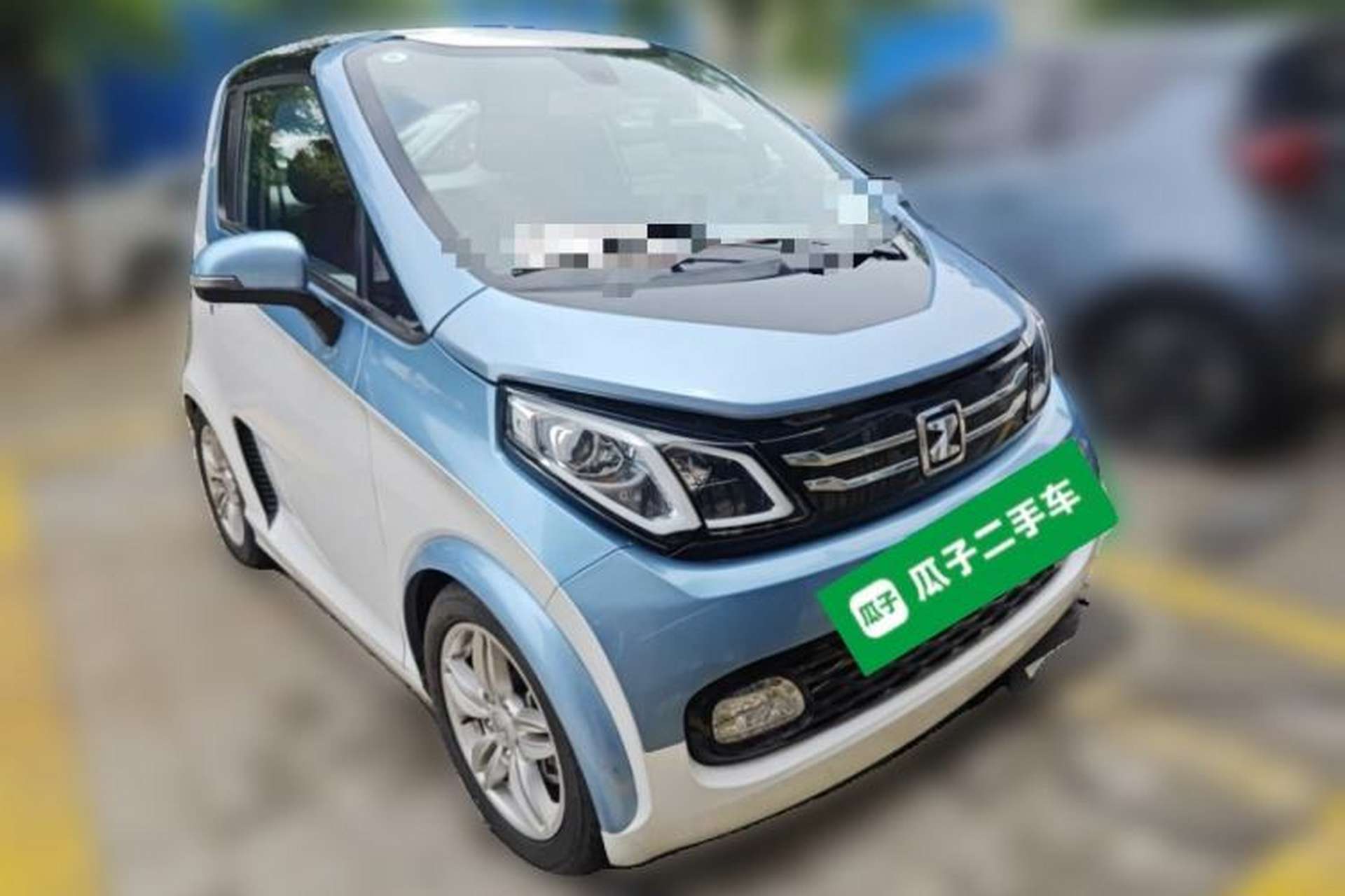 Used Zotye E200 2016 Three-Door Two-Seater Tech Edition Front Right 45 Deg