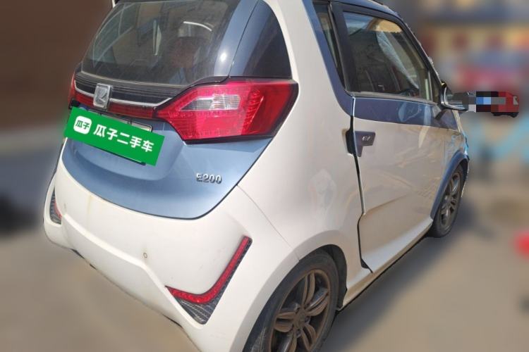 Used Zotye E200 2016 Three-Door Two-Seater Tech Edition Rear Right 45 Deg