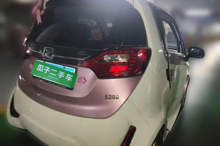 Used Zotye E200 2016 Three-Door Two-Seater Tech Edition Rear Right 45 Deg