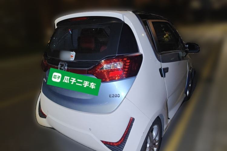 Used Zotye E200 2016 Three-Door Two-Seater Tech Edition Rear Right 45 Deg