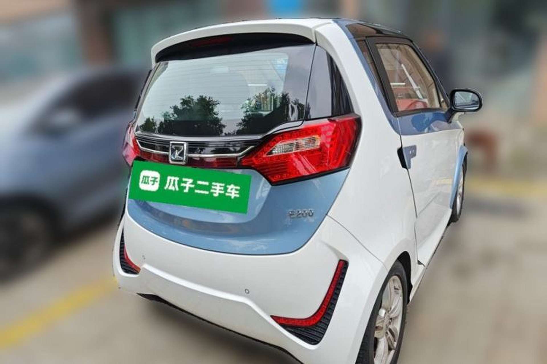 Used Zotye E200 2016 Three-Door Two-Seater Tech Edition Rear Right 45 Deg