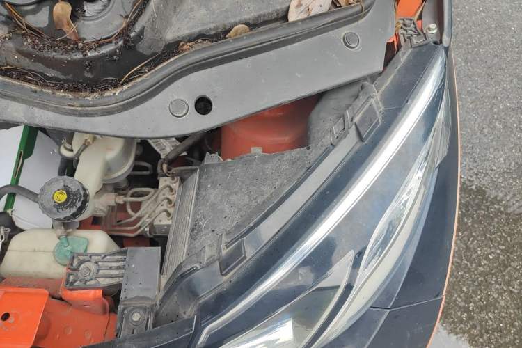 Used Zotye E200 2018 Pro Model Engine Bay Left