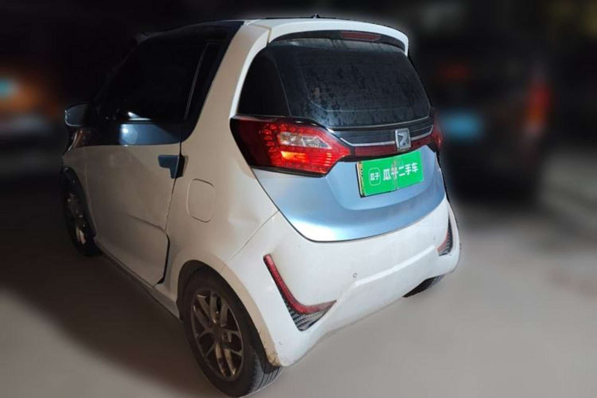 Used Zotye E200 2018 Pro Model Rear Left 45 Deg