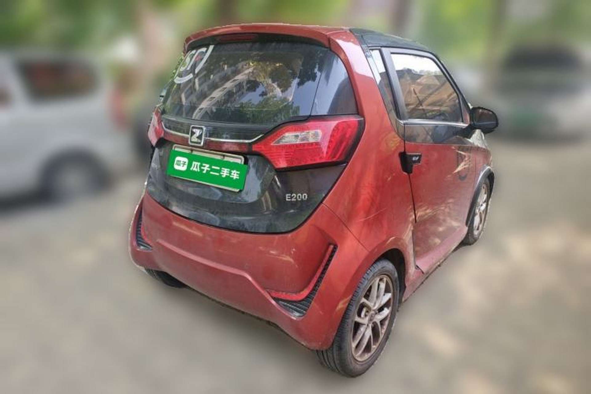 Used Zotye E200 2018 Pro Model Rear Right 45 Deg