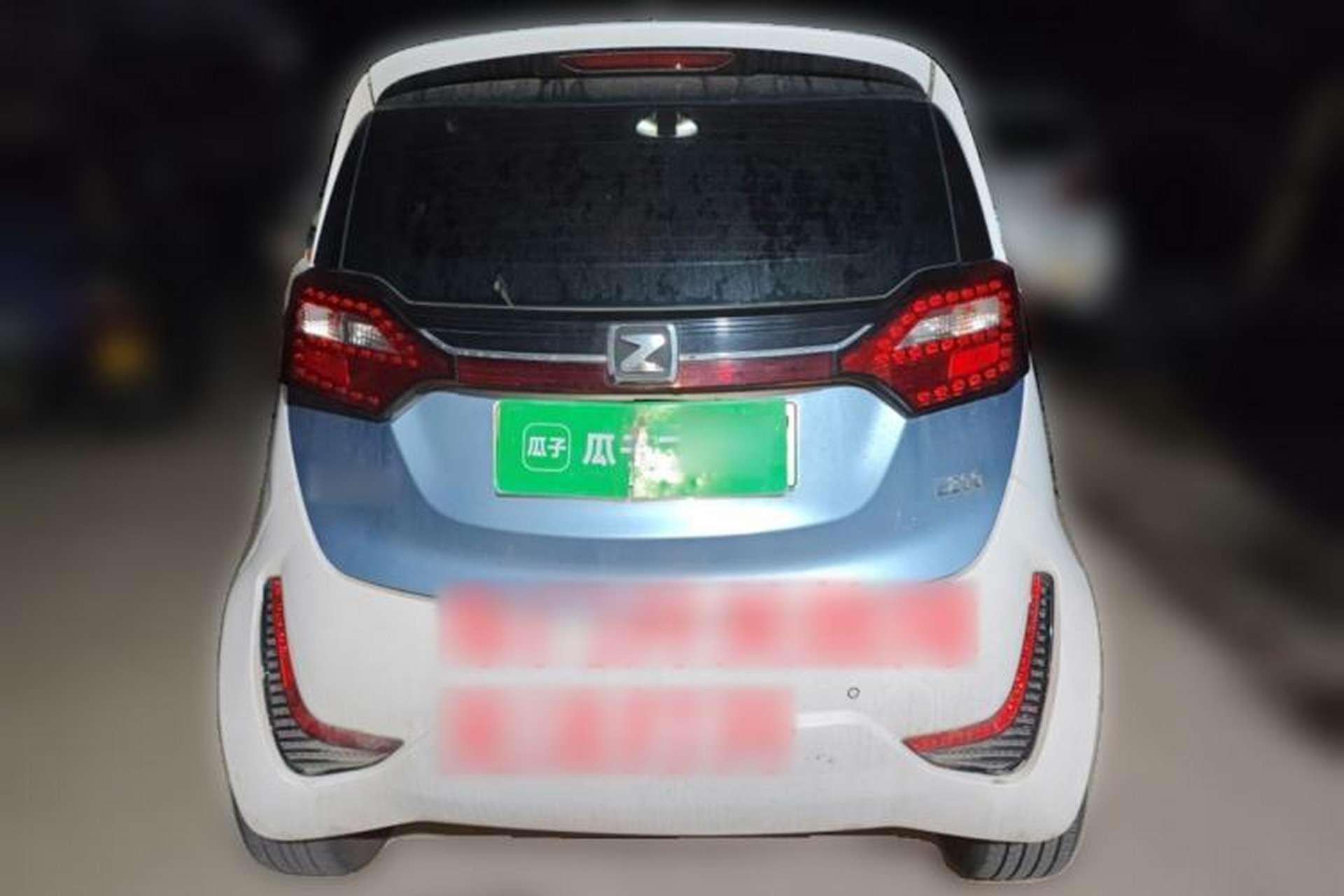 Used Zotye E200 2018 Pro Model Trunk