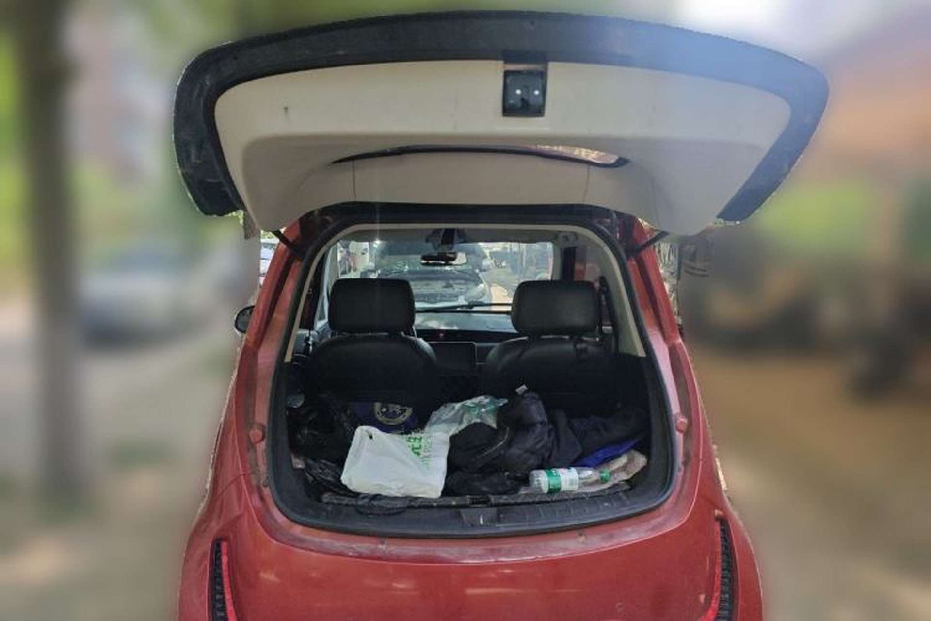 Used Zotye E200 2018 Pro Model Trunk