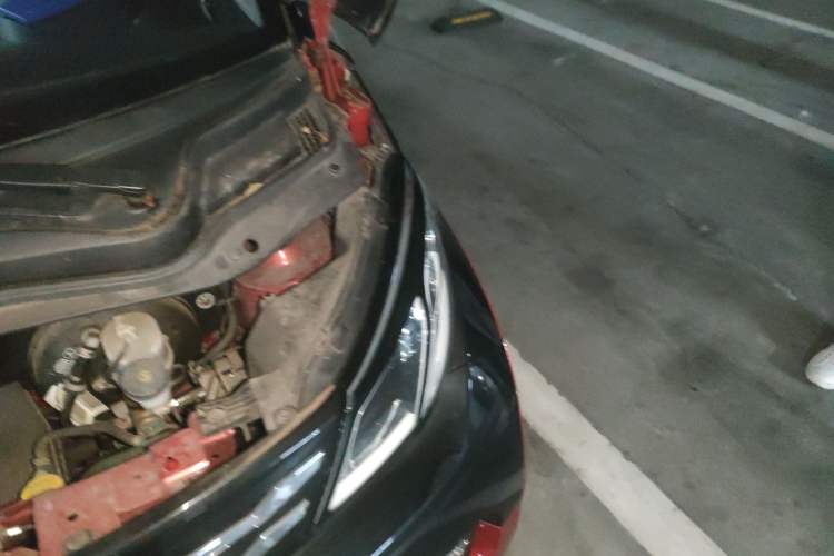 Used Zotye E200 2018 Pro Model Engine Bay Left
