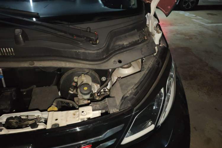 Used Zotye E200 2018 Pro Model Engine Bay Left
