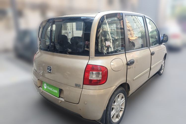 Used Zotye M300 2010 1.6L Gasoline Standard Edition 5 Seats Rear Right 45 Deg