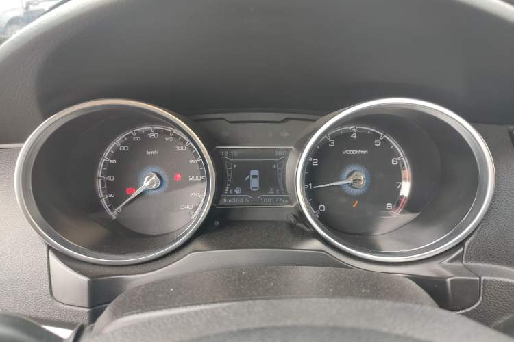 Used Zotye SR7 2016 1.5T Manual Cube Heart Edition China V Standard Instrument Cluster